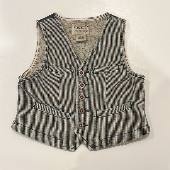 Ralph Lauren Girls Waistcoat - Picture 4 of 4